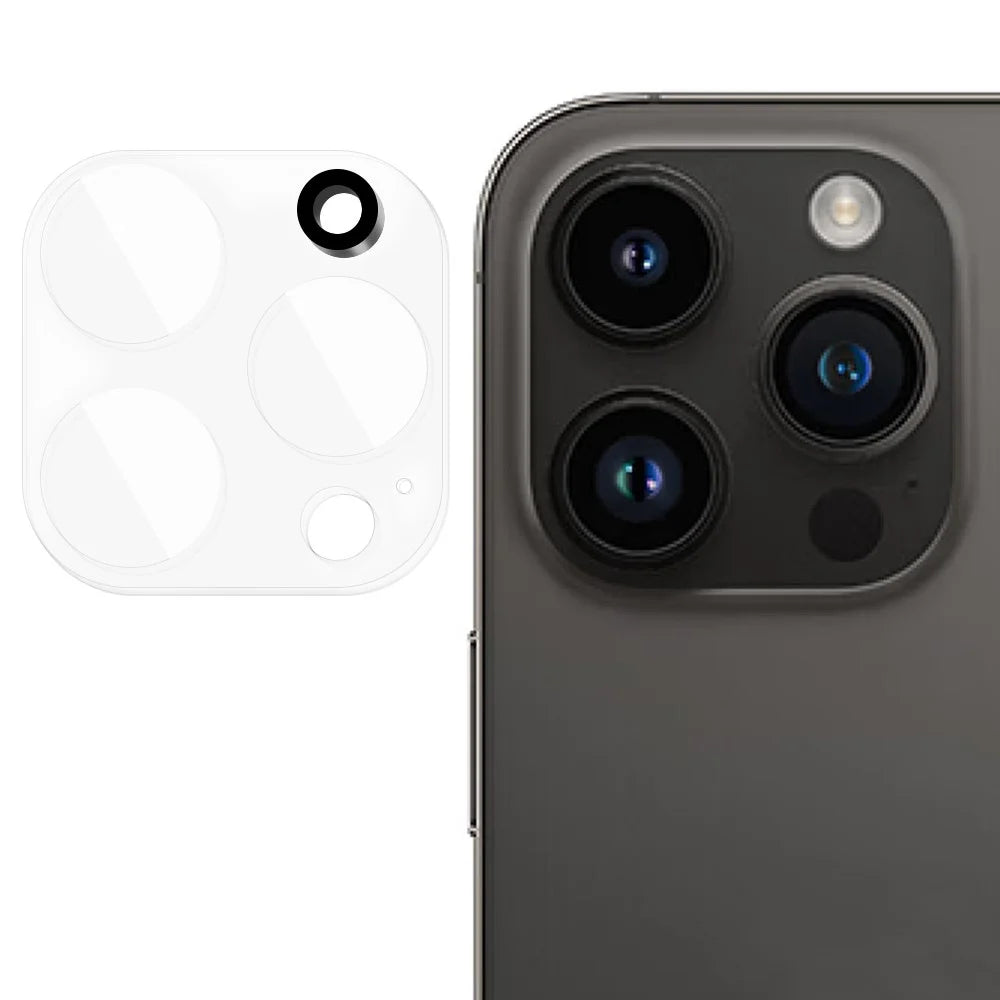 For iPhone 15 Pro / 15 Pro Max Tempered Glass Phone Lens Protector One-piece Lens Anti-scratch Film - 1