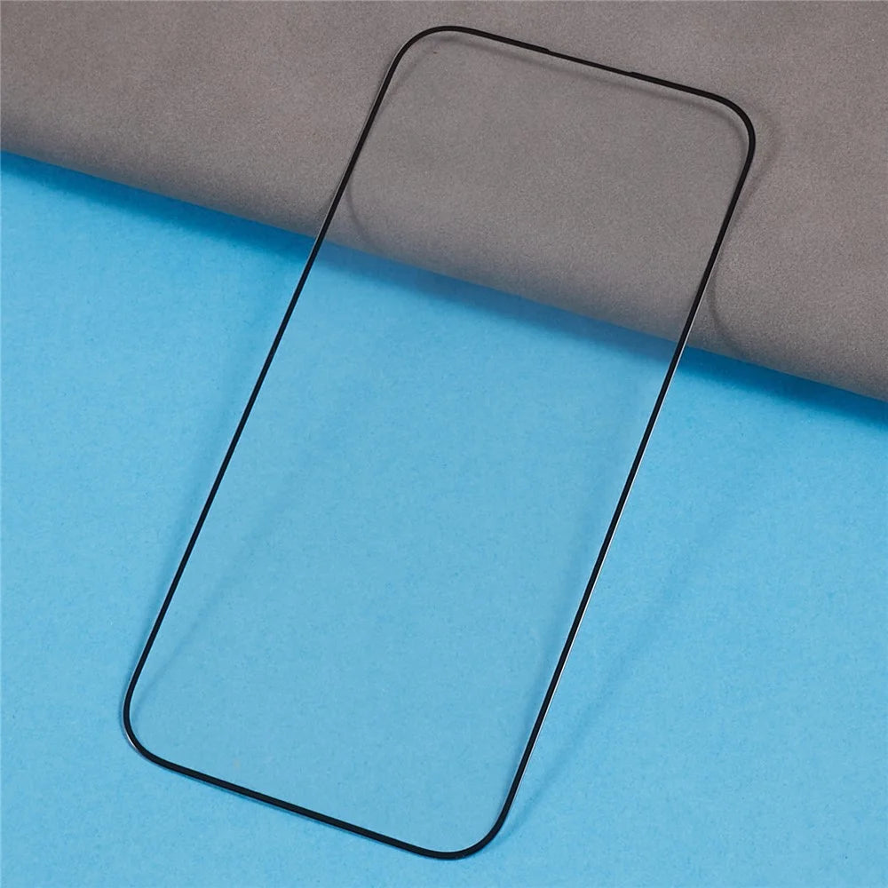 For iPhone 15 Anti-static Tempered Glass Film Full Glue Full Cover Shatterproof Screen Protector - 4