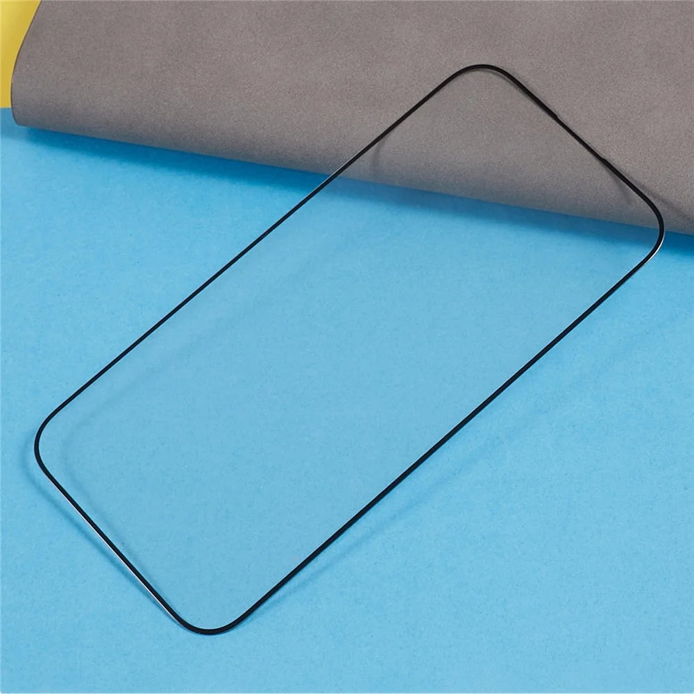 For iPhone 15 Anti-static Tempered Glass Film Full Glue Full Cover Shatterproof Screen Protector - 7