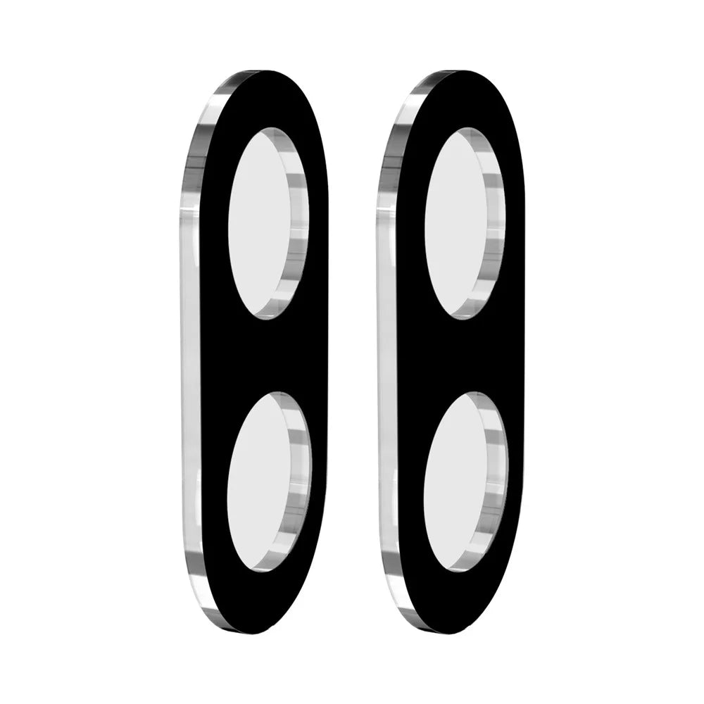 ENKAY HAT PRINCE 2Pcs Camera Lens Protector for Samsung Galaxy Z Flip5 5G , Integrated Tempered Glass Lens Film - Black - 2