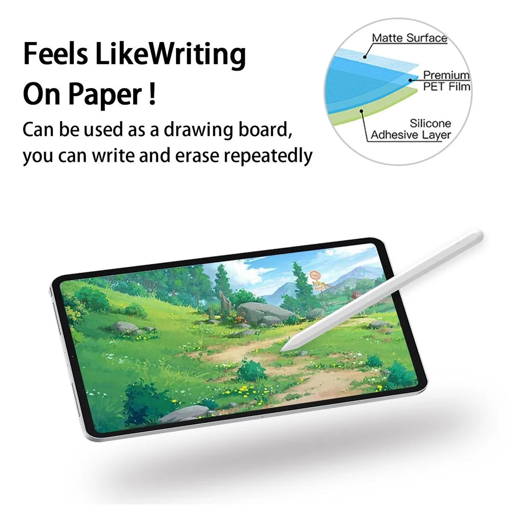 For Samsung Galaxy A25 5G (Global) (161.0 x 76.5 x 8.3mm) Paper-like Screen Protector Sensitive Touch Ultra Clear Soft PET Screen Film - 3