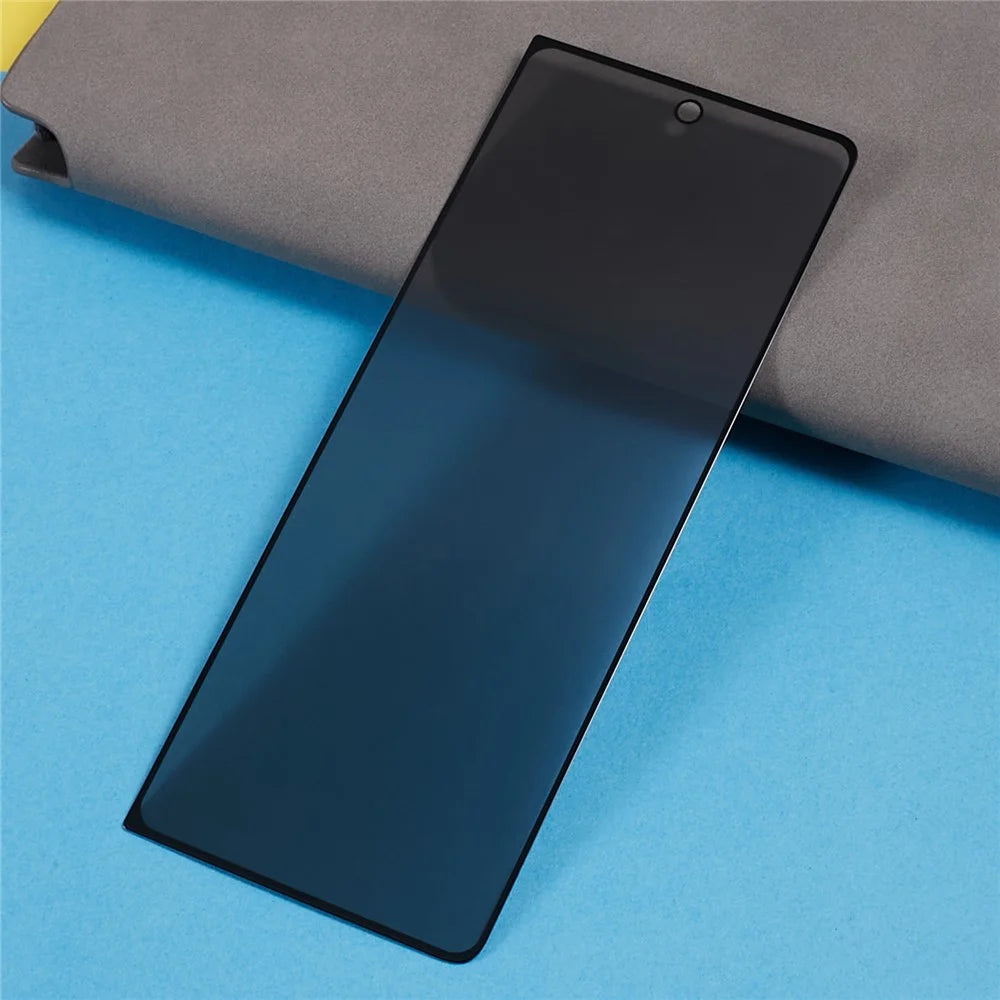 Anti-Peep Screen Protector for Samsung Galaxy Z Fold5 5G , Full Cover Full Glue Silk Printing Tempered Glass Film - 4