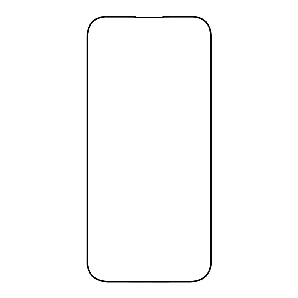 Full Screen Protector for iPhone 15 Plus , Anti-static Full Glue High Aluminium-silicon Glass Silk Printing Film - 2