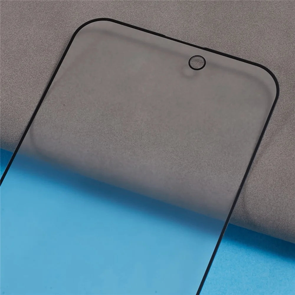 For iPhone 15 Screen Protector Full Cover AG Matte Anti-fingerprint Tempered Glass Film - 5