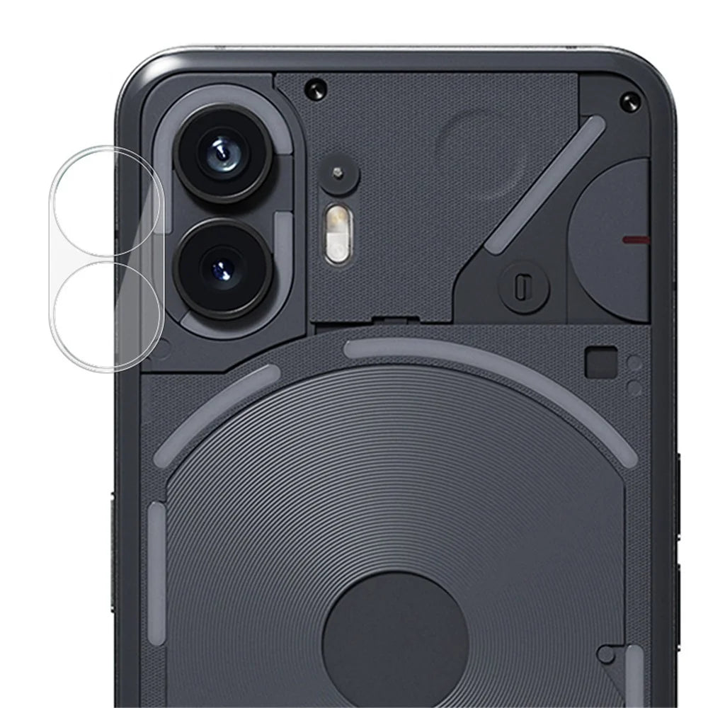 IMAK For Nothing Phone (2) Integrated Tempered Glass Lens Film + Acrylic Lens Cap Clear Lens Protector - 6