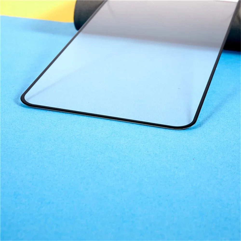 Phone Screen Protector for Honor 90 Lite 5G / X50i 5G , Silk Printing Black Edge Full Cover Full Glue Tempered Glass Film - 5