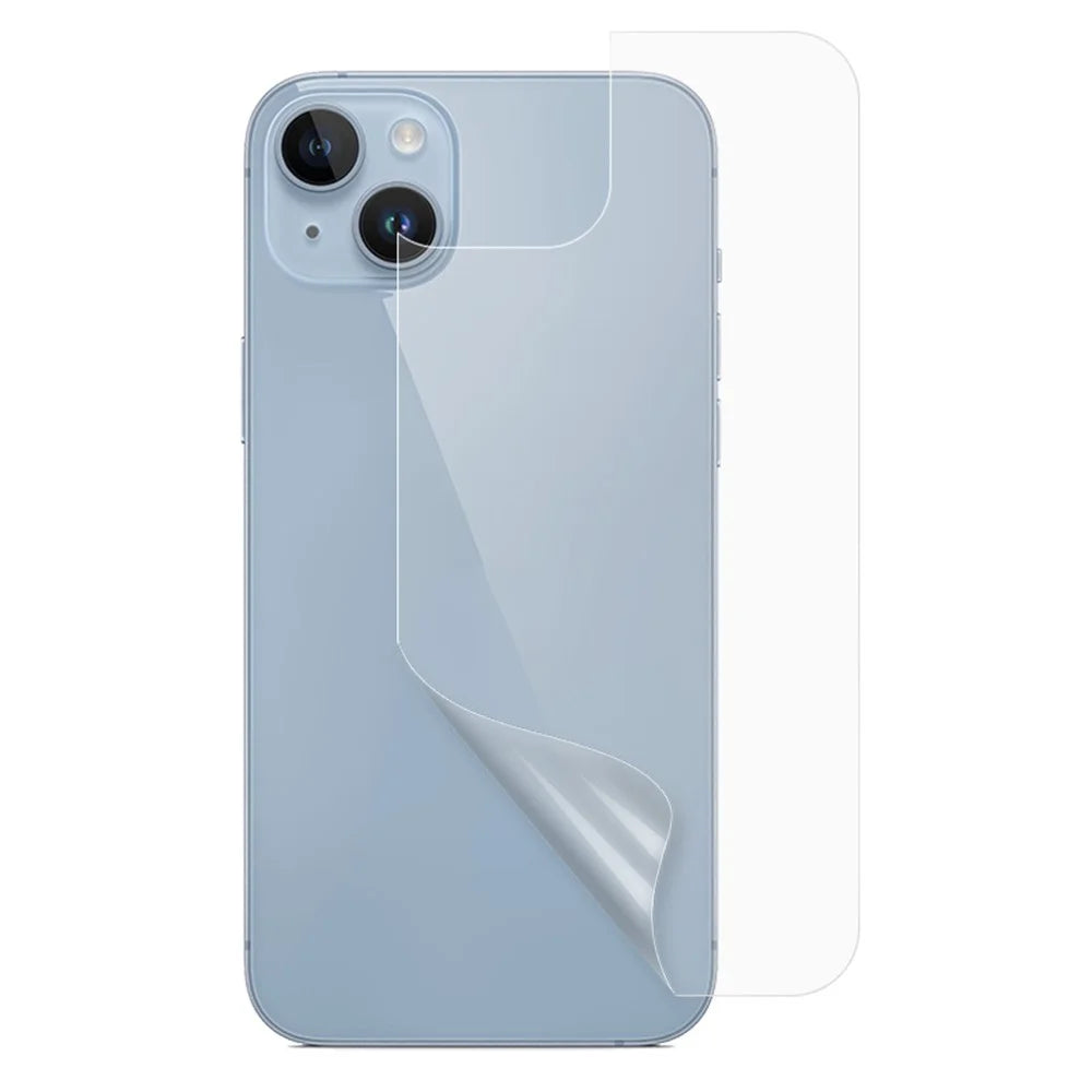 For iPhone 15 Plus Soft PET Phone Back Film Cover Ultra Clear Anti-scratch Back Protector - 1
