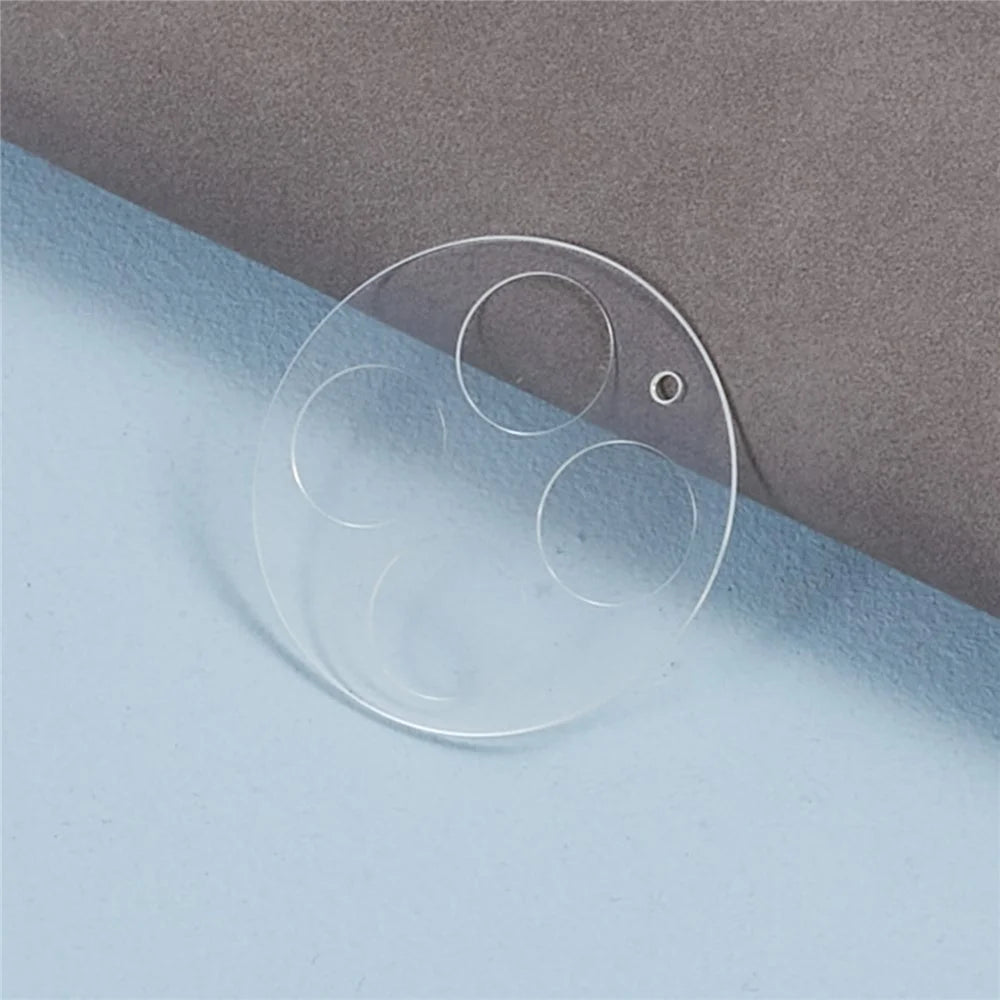 2Pcs For OnePlus Ace 2 Pro 5G Scratch Proof Camera Lens Protector 3D Arc Edge Tempered Glass Lens Film - 5