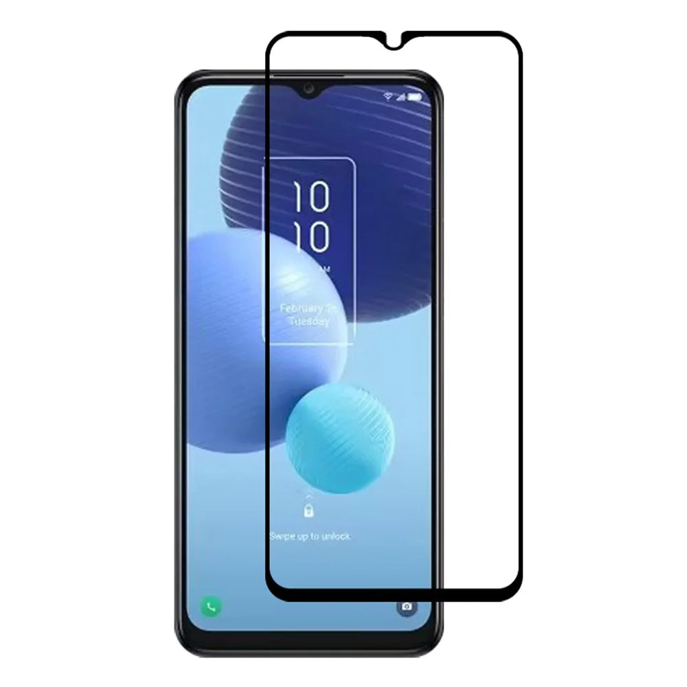 RURIHAI 10Pcs For TCL 40 SE Phone Screen Protector 2.5D 0.26mm High Aluminum-silicon Glass Secondary Hardening Film - 2