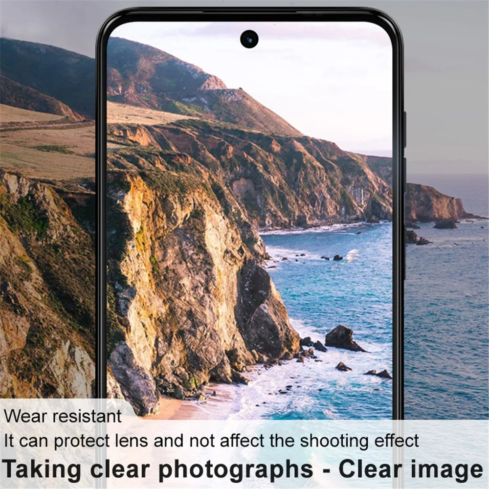 IMAK Lens Protector for Motorola Moto G14 4G Integrated Tempered Glass Lens Film + Acrylic Lens Cap - 6