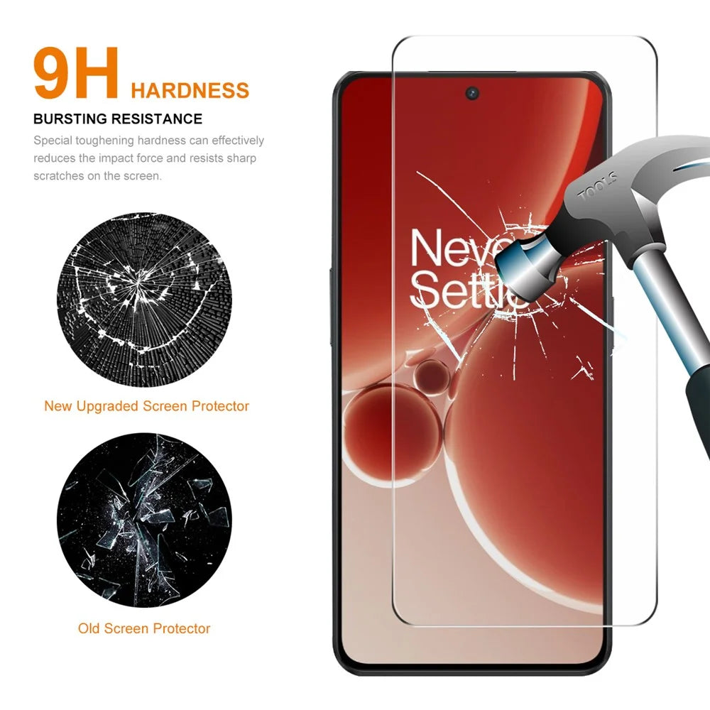ENKAY HAT PRINCE 2Pcs for OnePlus Nord 3 5G / Nord N300 5G / Ace 2V High Aluminium-silicon Glass Film 2.5D Arc Edge Screen Protector - 2
