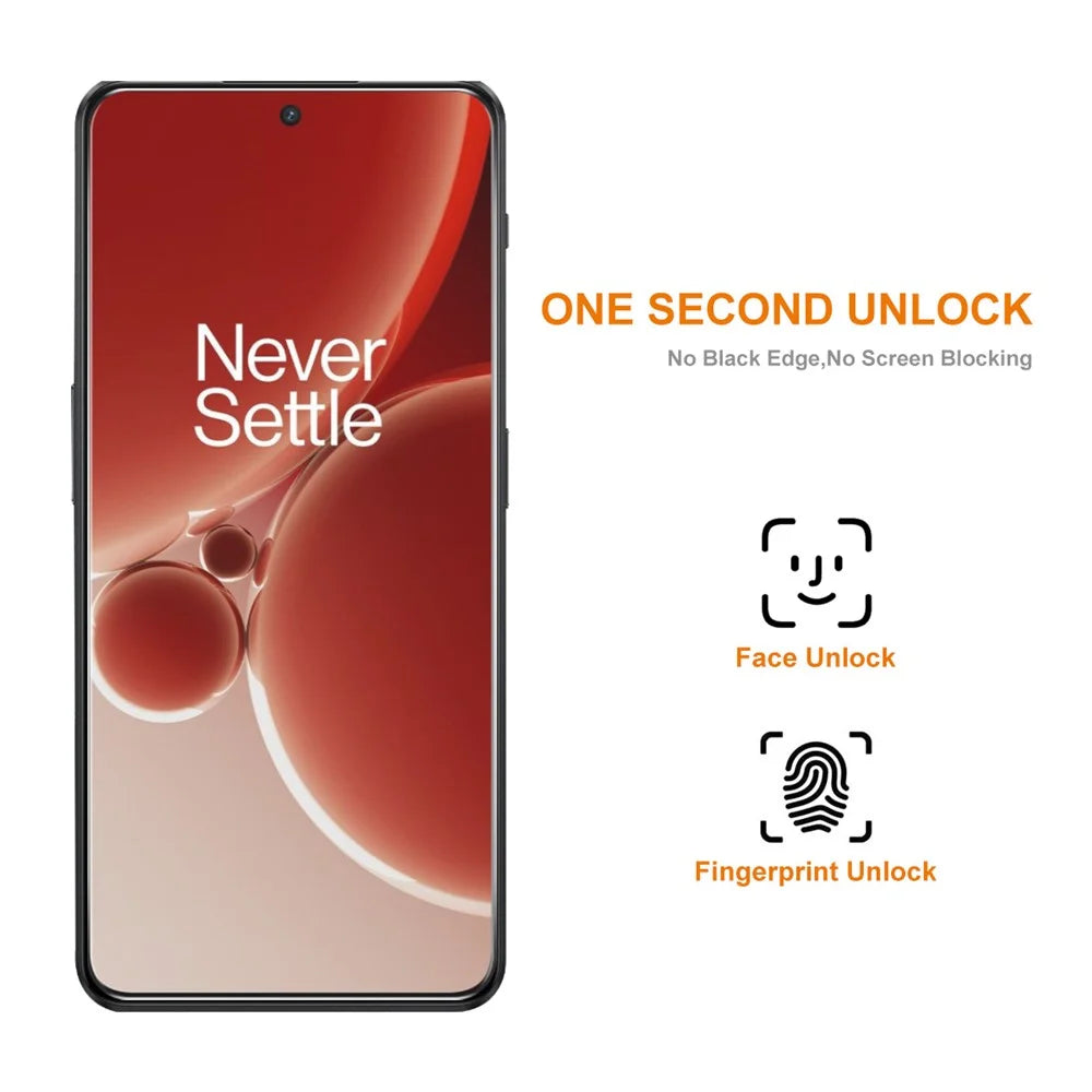 ENKAY HAT PRINCE 2Pcs for OnePlus Nord 3 5G / Nord N300 5G / Ace 2V High Aluminium-silicon Glass Film 2.5D Arc Edge Screen Protector - 3