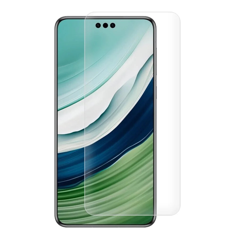 RURIHAI For Huawei Mate 60 Pro+ / Mate 60 Pro Full Screen UV Liquid Film HD Clear High Aluminium-silicon Glass 3D Screen Protector Support Fingerprint Unlock - 1