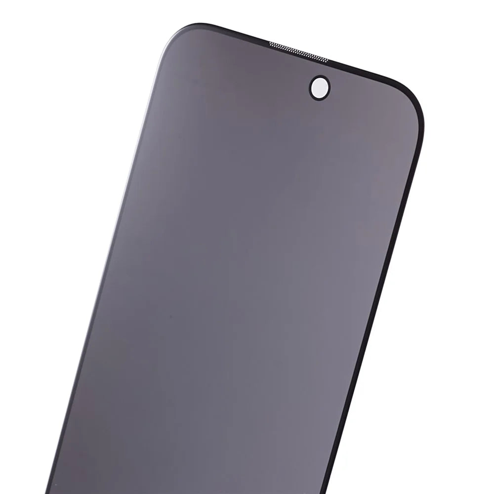 For iPhone 15 Pro Max Tempered Glass Film 26° Anti-spy Full Screen Protector with Dust-proof Net - 7