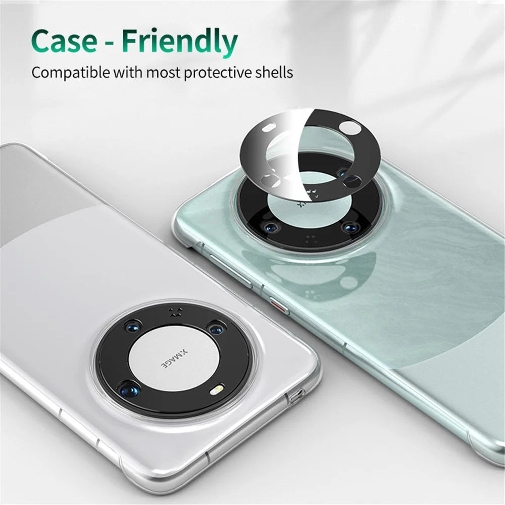 ENKAY HAT-PRINCE for Huawei Mate 60 Pro / Mate 60 Pro+ Tampered Glass Lens Film Anti-fingerprint Camera Lens Protector - 4