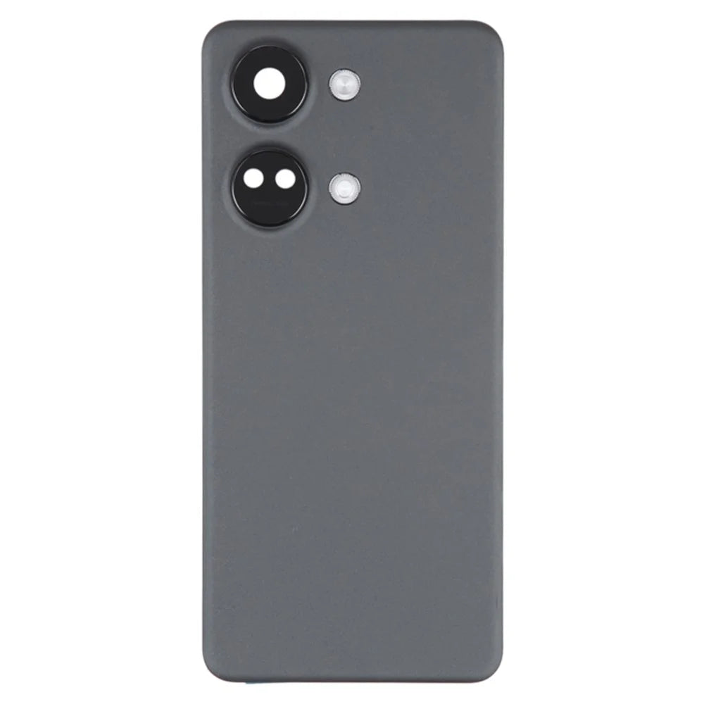 For OnePlus Ace 2V PHP110 OEM Cellphone Battery Housing with Adhesive Sticker + Camera Lens Cover - Black - 2