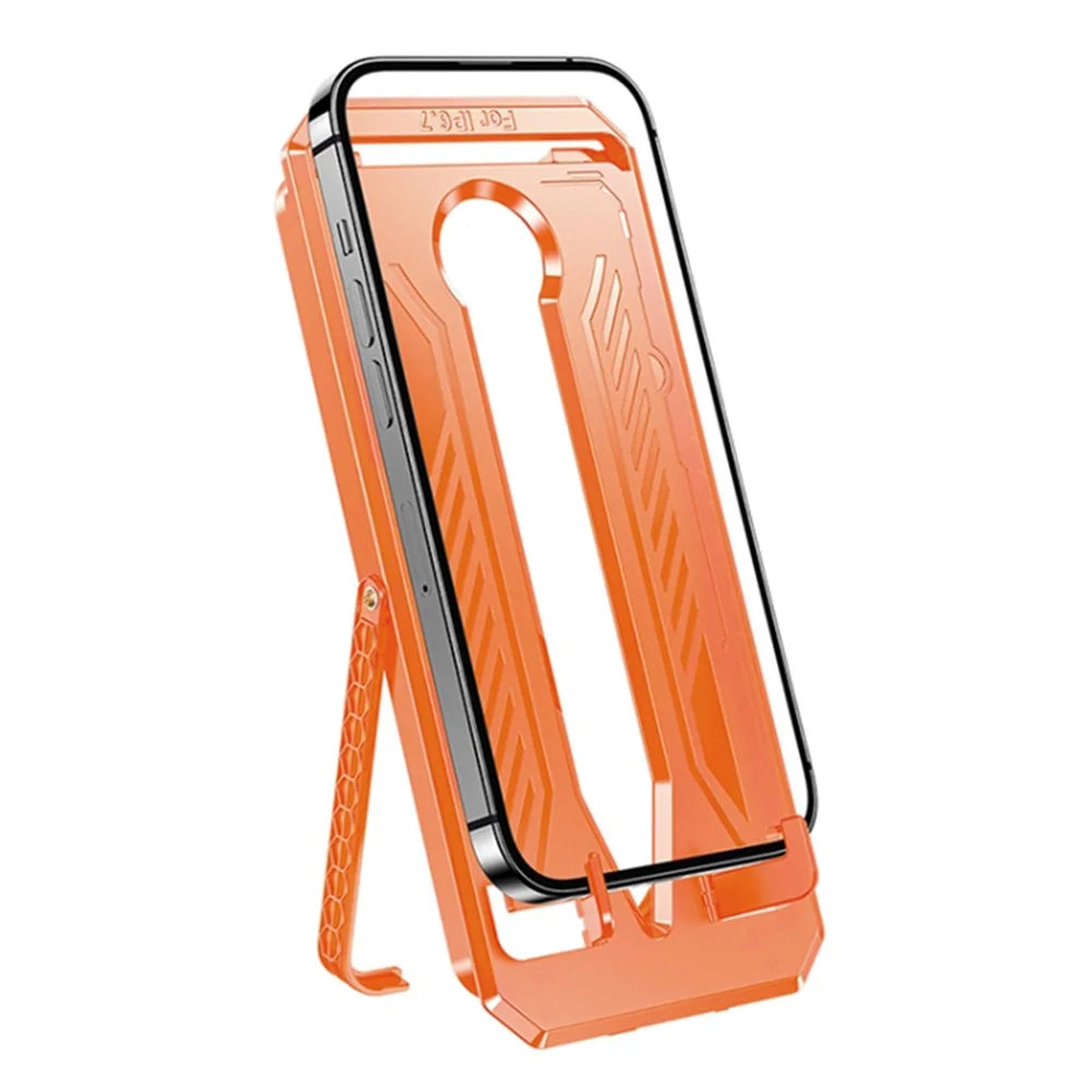 WEKOME WTP-079 For iPhone 15 Pro High Aluminium-silicon Glass Screen Film with Installation Tool Clear Phone Front Screen Protector - 1
