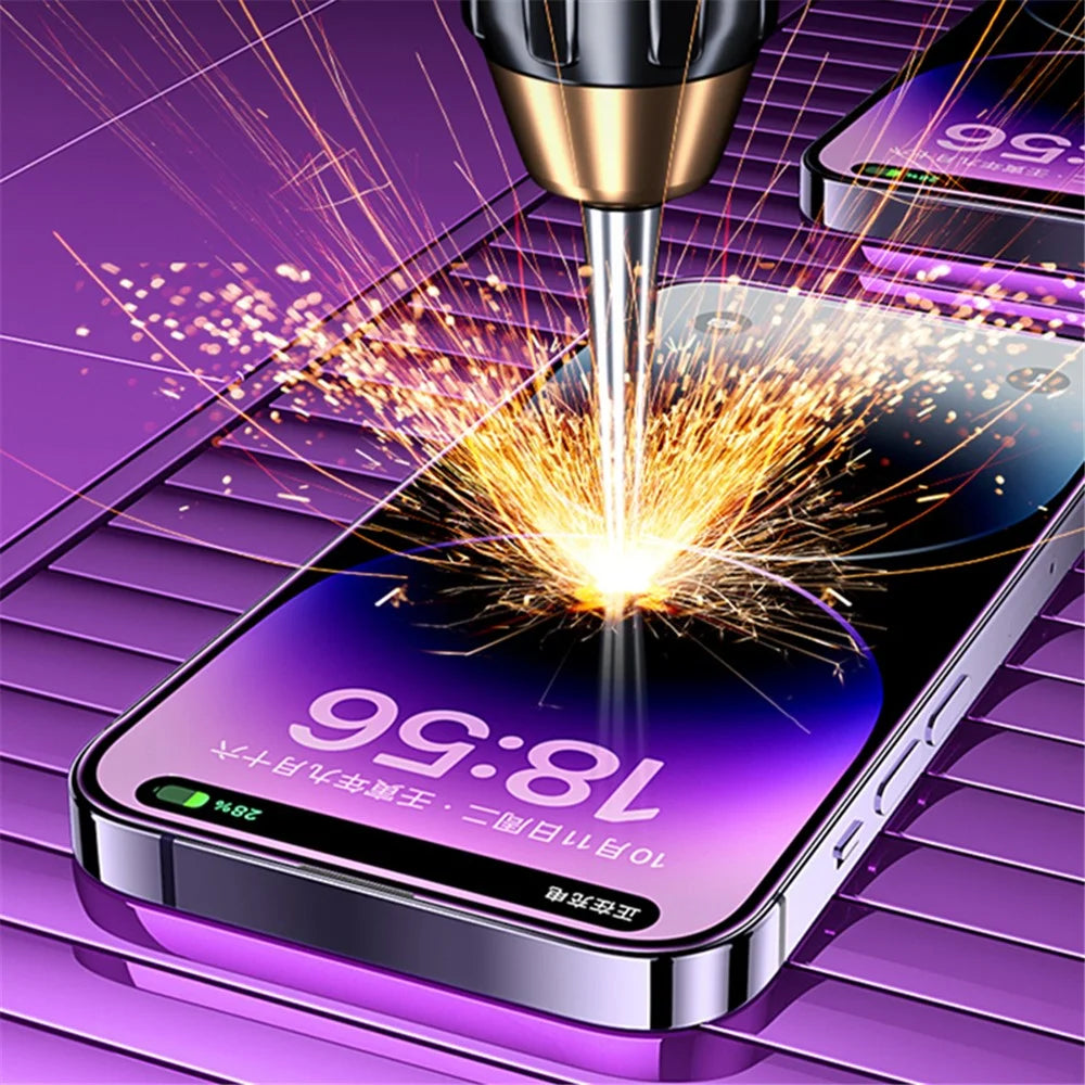 WEKOME KingKong Series 9D Arc Tempered Glass Screen Film for iPhone 15 Plus HD Corning Gorilla Glass Protector - 4