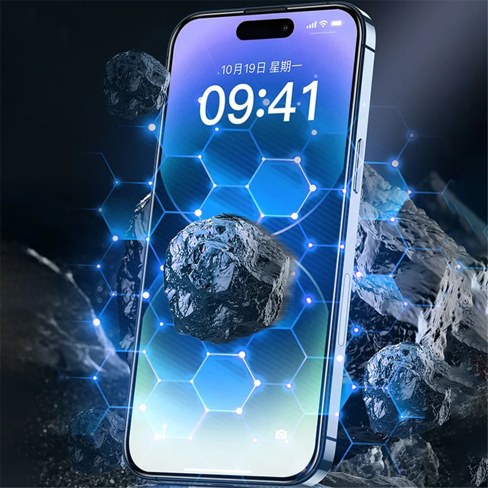 WEKOME King Kong Vacha Series For iPhone 15 Pro Max Screen Protector HD High Aluminum-silicon Glass Curved Film - 5