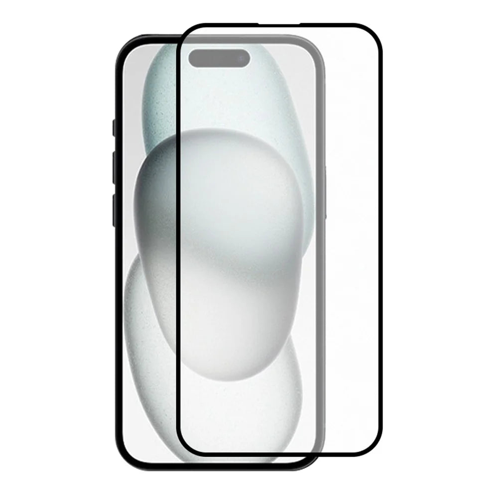 RURIHAI For iPhone 15 0.26mm 2.5D AG Matte Screen Protector High Aluminum-silicon Glass Anti-scratch Film - 1