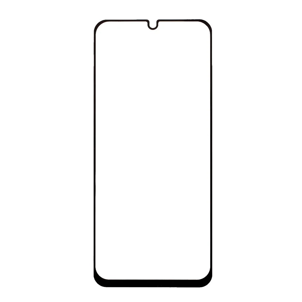 For Samsung Galaxy A05 4G Tempered Glass Electroplating Anti-Fingerprint Silk Printing Full Glue Screen Protector - 2