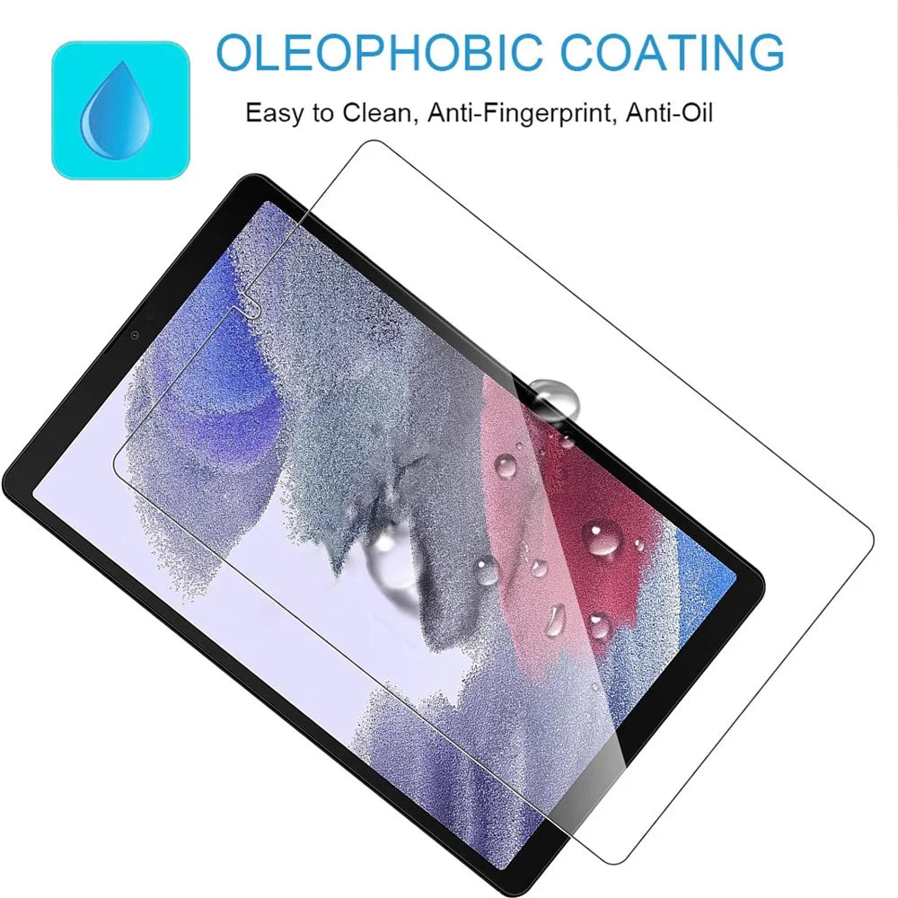2Pcs For Samsung Galaxy Tab A11 / A9 2.5D 9H Hardness Screen Protector Tempered Glass Full Cover Film - 5