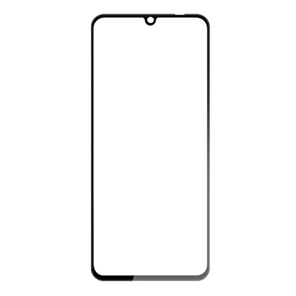 AMORUS 2Pcs For Samsung Galaxy A05 4G Silk Printing Tempered Glass Film Full Glue Full Screen Protector - Black - 2