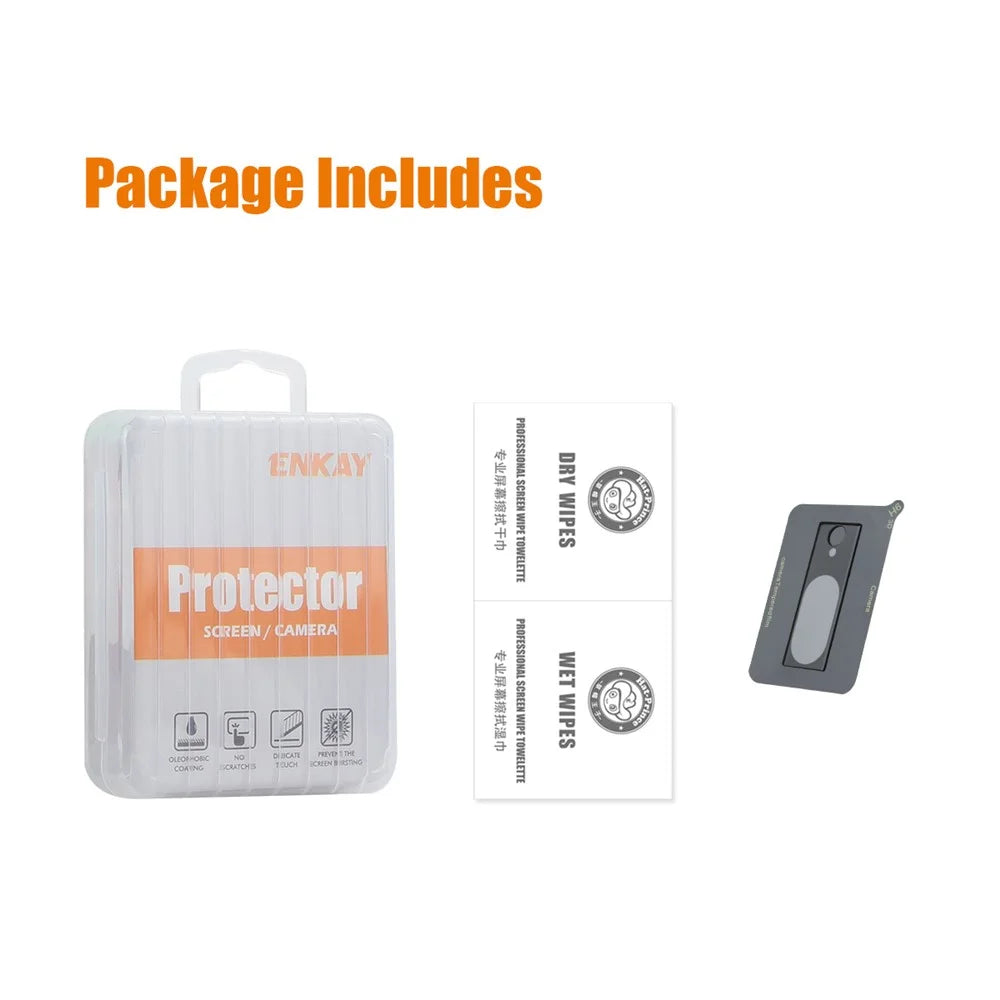 ENKAY HAT PRINCE for Google Pixel 8 Camera Lens Film Tempered Glass Ultra Clear Anti-scratch Lens Protector - 7