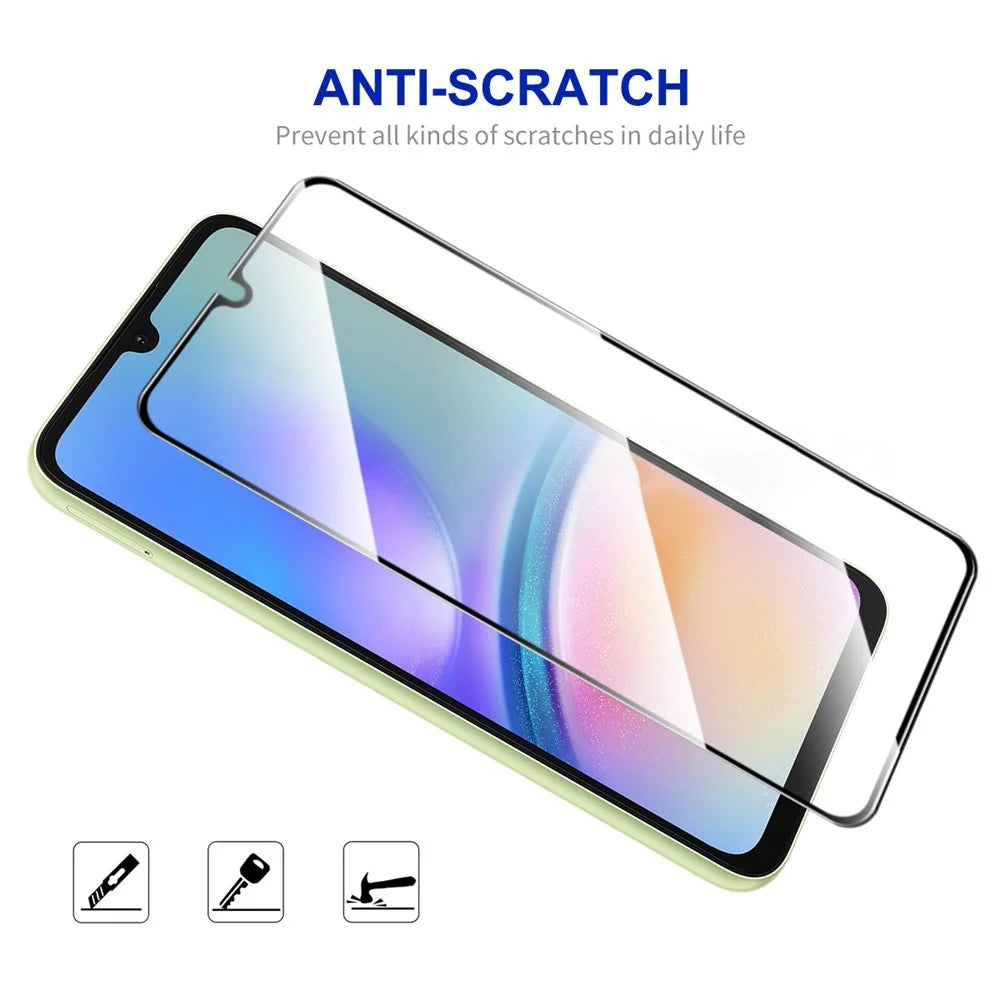 ENKAY HAT PRINCE 5Pcs for Samsung Galaxy A05s 4G Full Screen Protector 2.5D Silk Printing Anti-explosion Film - 4