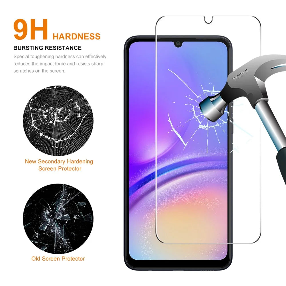 ENKAY HAT PRINCE 10Pcs for Samsung Galaxy A05 4G High Aluminium-silicon Glass Film 0.26mm 9H 2.5D HD Screen Protector - 2