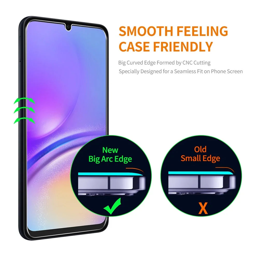 ENKAY HAT PRINCE 10Pcs for Samsung Galaxy A05 4G High Aluminium-silicon Glass Film 0.26mm 9H 2.5D HD Screen Protector - 3