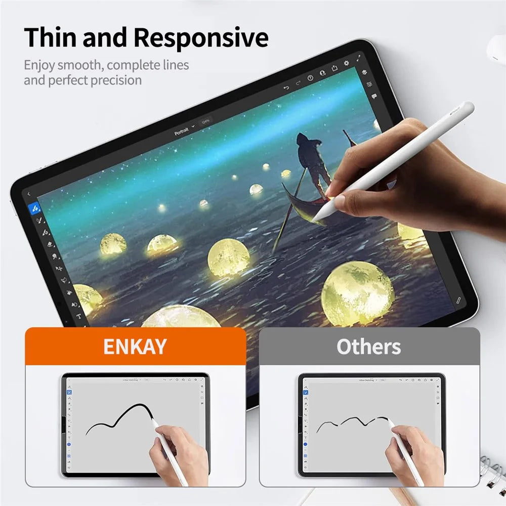 ENKAY HAT PRINCE For iPad 9.7-inch (2017) / (2018) / Pro 9.7 inch (2016) / iPad Air (2013) / Air 2 Anti-Spy Screen Protector 0.33mm Tempered Glass Film - 6