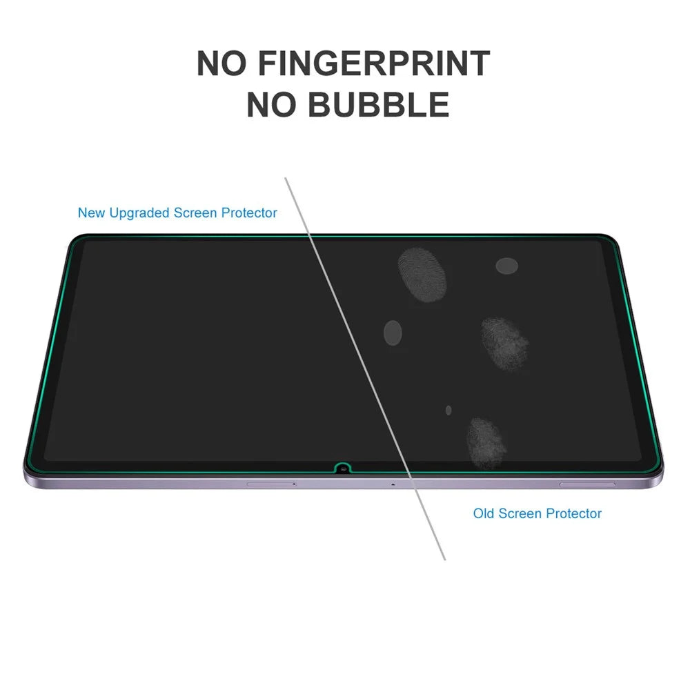 ENKAY HAT PRINCE 2Pcs For Samsung Galaxy Tab A9+ 0.33mm 9H 2.5D Screen Protector High Aluminium-silicon Glass Tablet Film - 2