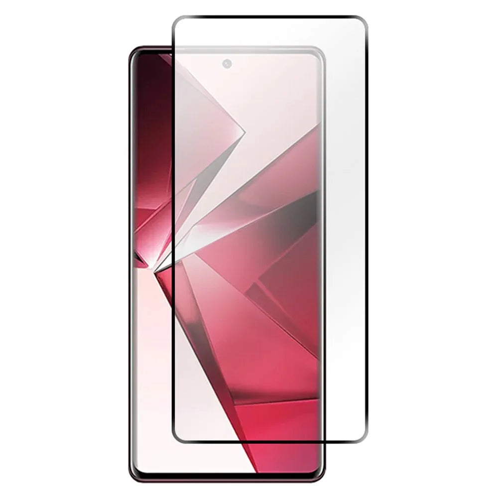 RURIHAI 10Pcs For vivo V29e (Global) 5G Screen Protector 2.5D 0.26mm Arc Edges High Aluminum-silicon Glass Protective Film - 2