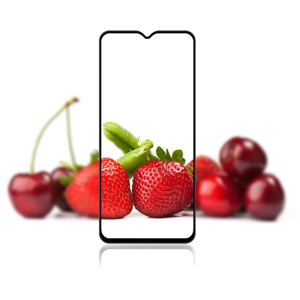 MOCOLO For Oppo A18 4G Tempered Glass Film Full Glue Silk Printing Full Screen Protector - Black - 6