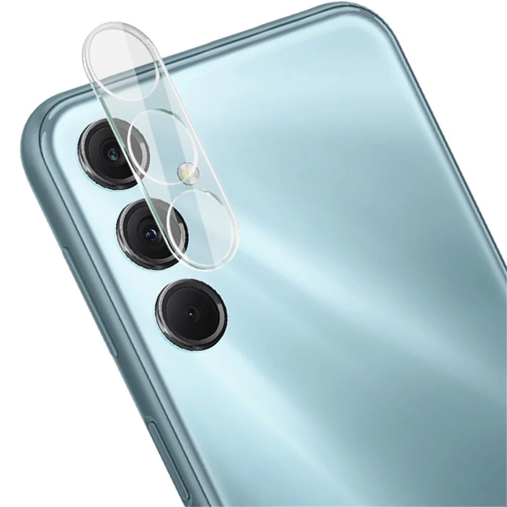 IMAK for Samsung Galaxy M34 5G / F34 5G Integrated Camera Lens Film Tempered Glass Lens Protector + Acrylic Lens Cap - 2
