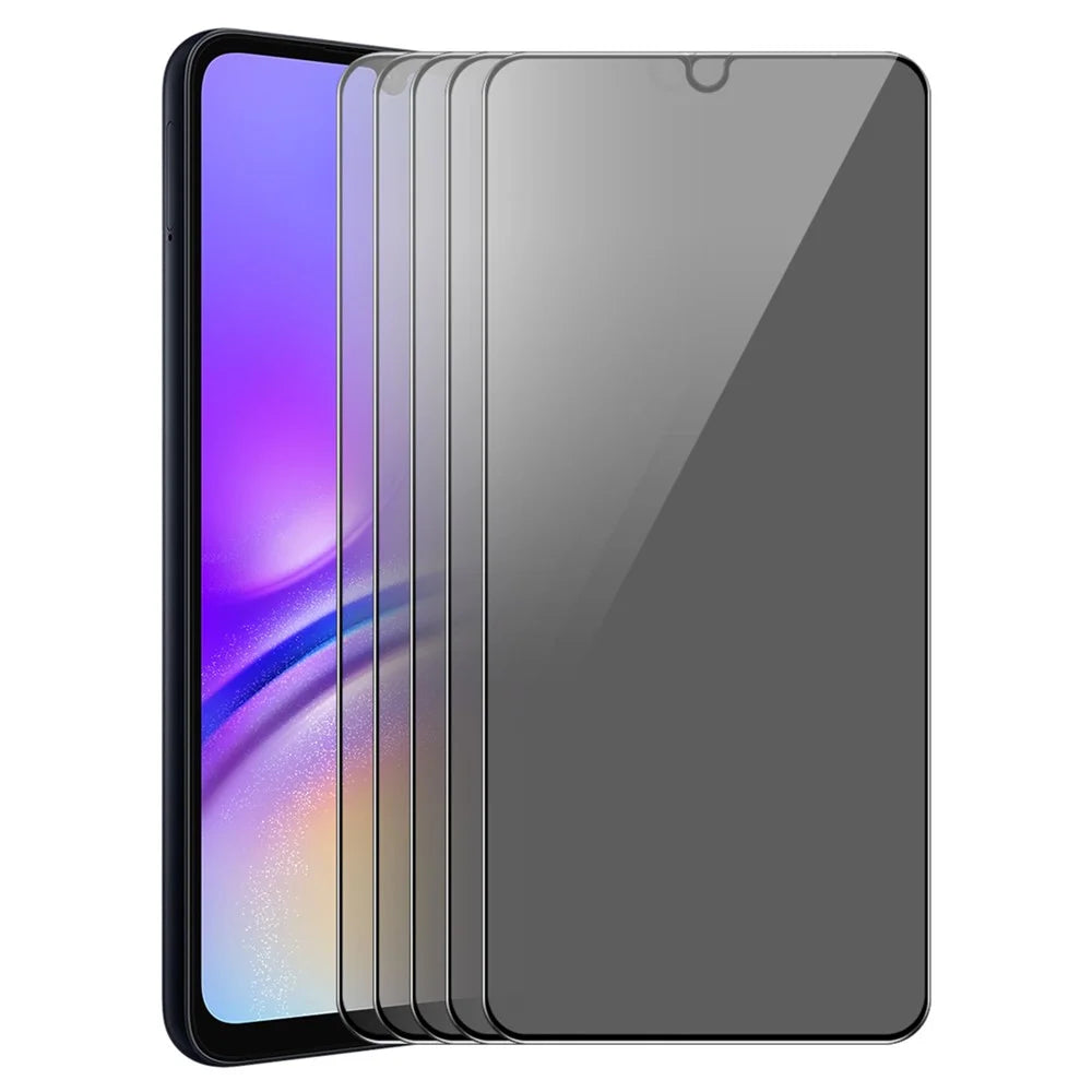 ENKAY HAT PRINCE 5Pcs for Samsung Galaxy A05 4G / A05s 4G Privacy Screen Protector Tempered Glass Film - 1