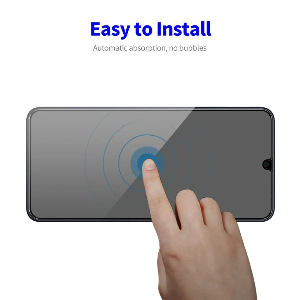 ENKAY HAT PRINCE 2Pcs for Samsung Galaxy A05 4G / A05s 4G Privacy Screen Protector Anti-glare Tempered Glass Film - 7