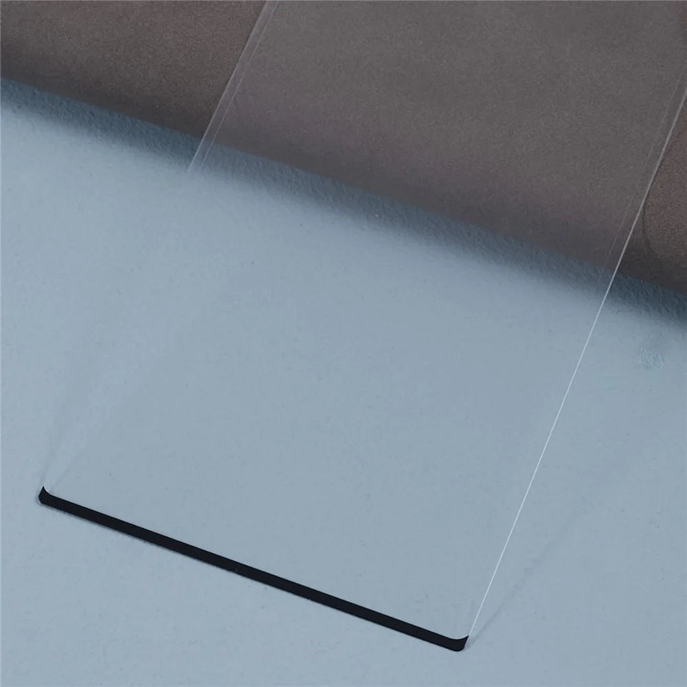 For Samsung Galaxy S24 Ultra Screen Protector Silk Printing Tempered Glass Curved Edges Film - 6