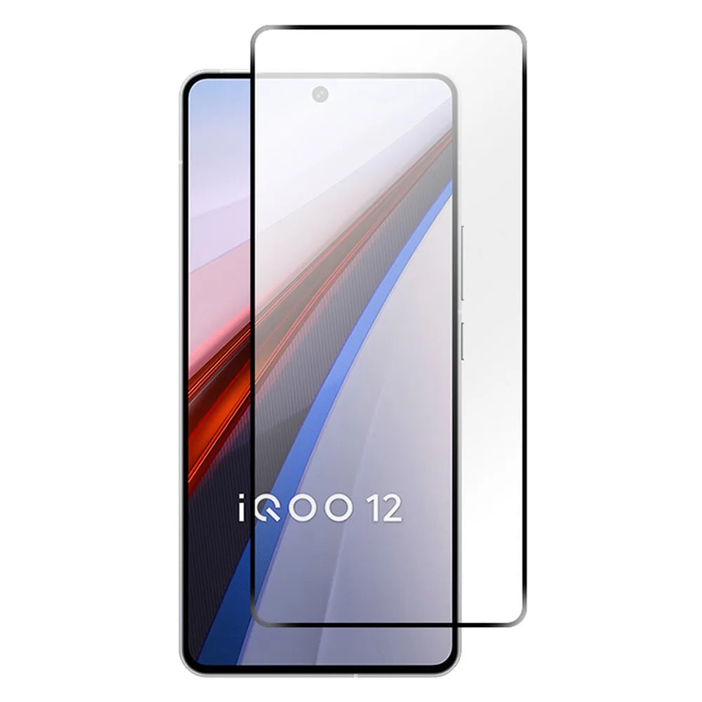 RURIHAI 10Pcs For vivo iQOO 12 5G 2.5D 0.26mm Screen Protector Explosion-proof HD Clear Film - 2