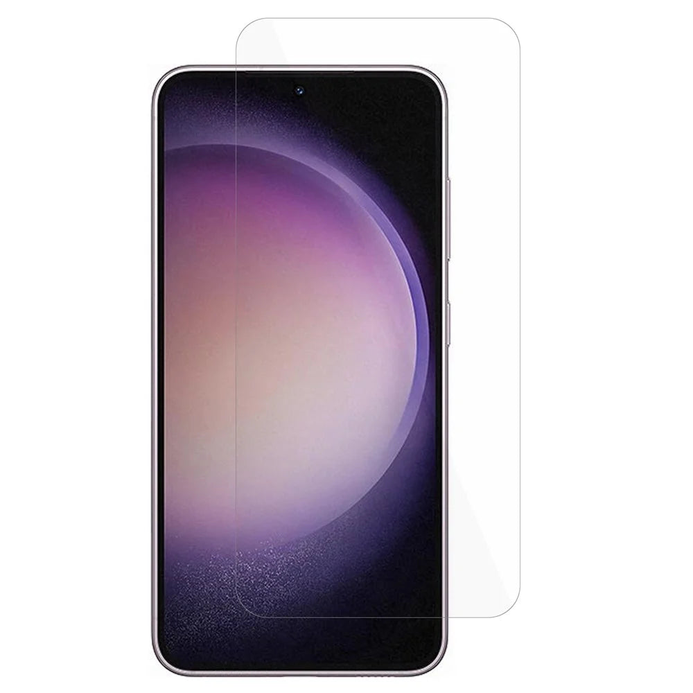 For Samsung Galaxy S24 Tempered Glass Screen Protector UV Liquid Full Glue HD Clear Film, Support Fingerprint Unlock - 1