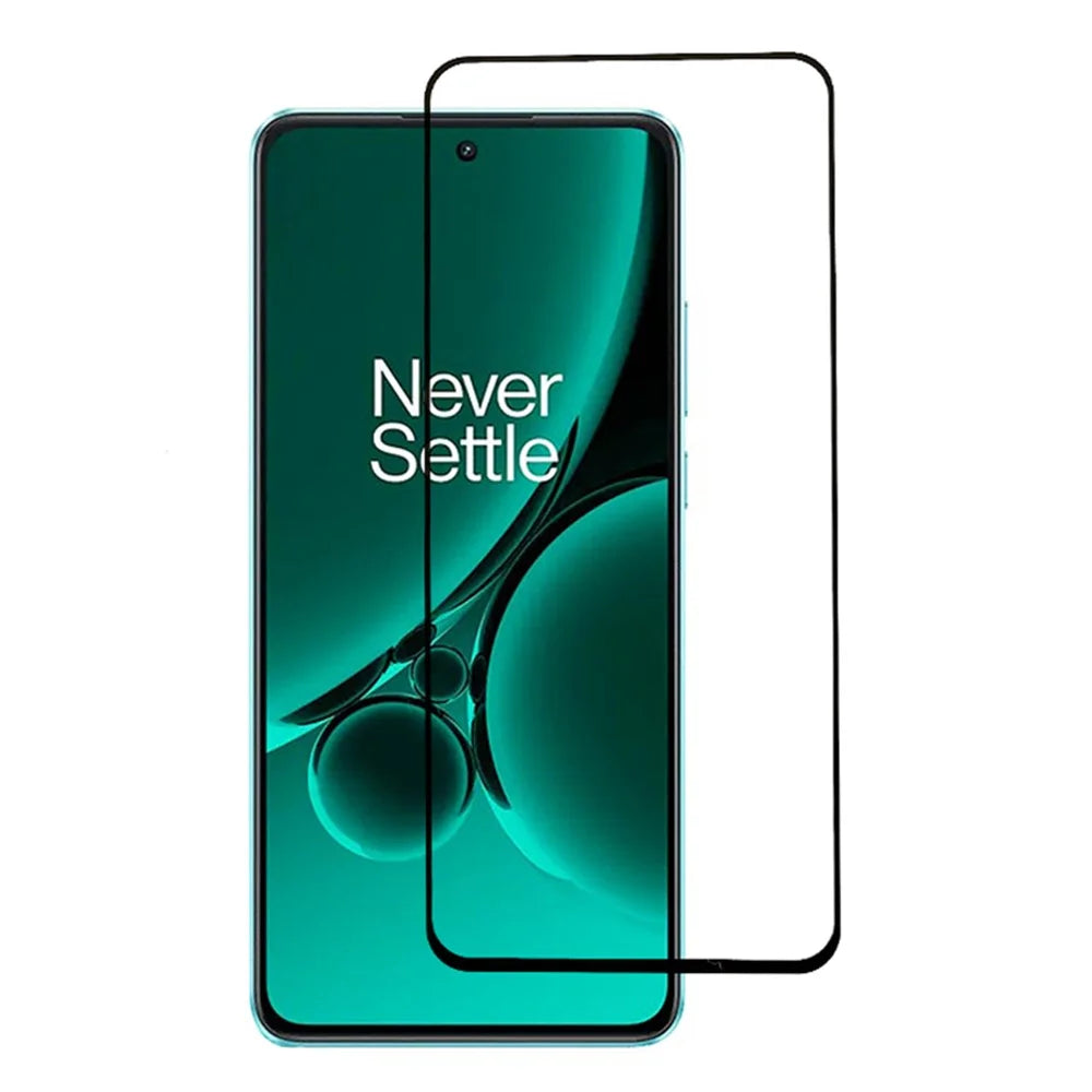 For OnePlus Nord CE3 5G Full Screen Protector Full Glue Silk Printing Tempered Glass Film - 1