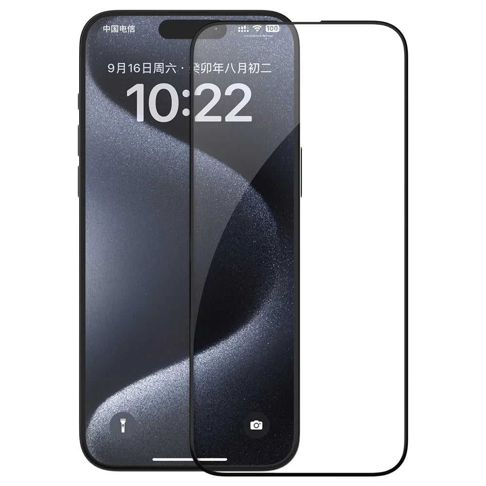 NILLKIN EZ SET Series for iPhone 15 Pro Screen Protector Guard AGC Glass Film - 1