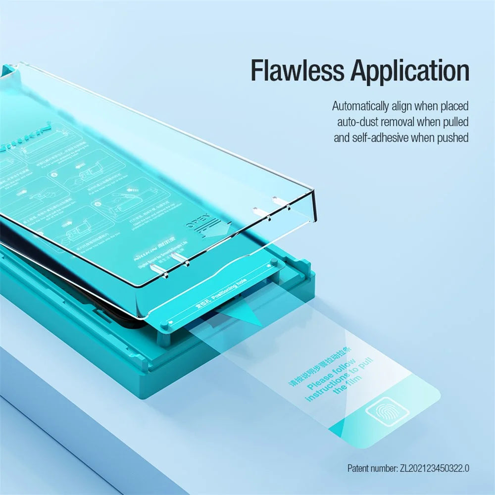 NILLKIN 10Pcs EZ SET Series for iPhone 15 Plus Screen Protector AGC Glass Full Screen Film - 4
