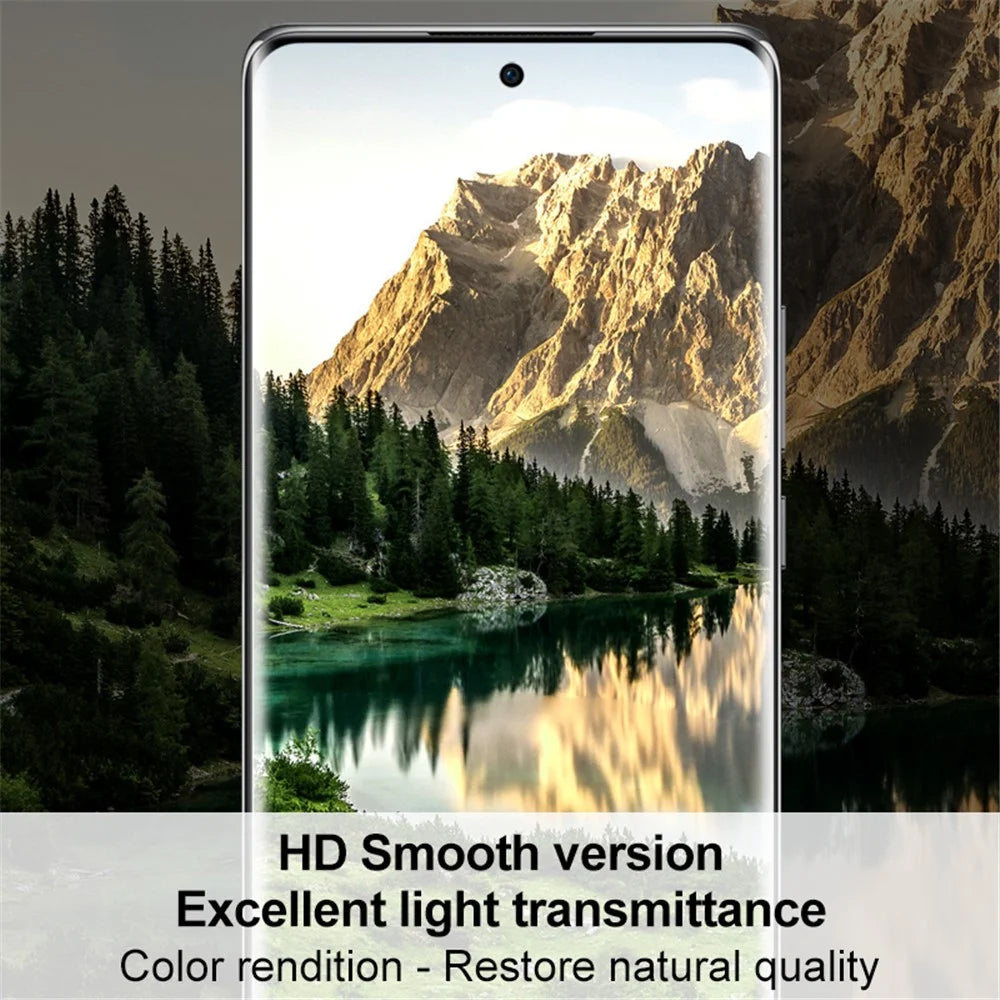 IMAK 2Pcs / Set Hydrogel Film III for Oppo Reno11 (China) 5G / Reno11 Pro 5G (Global) TPU Screen Protector Ultra Clear Film - 4