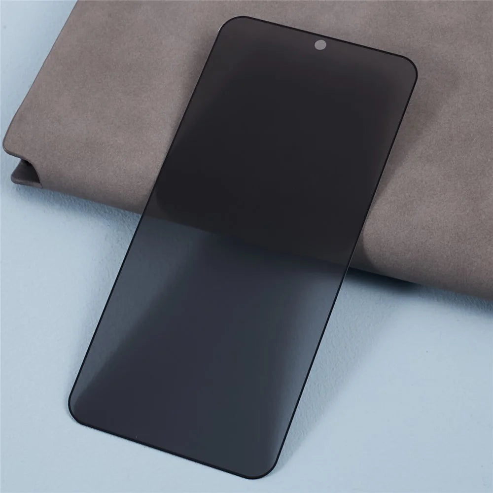 For Samsung Galaxy S24 Screen Protector 180 Degree Anti-peep Tempered Glass Arc Edges Full Glue Film - 4