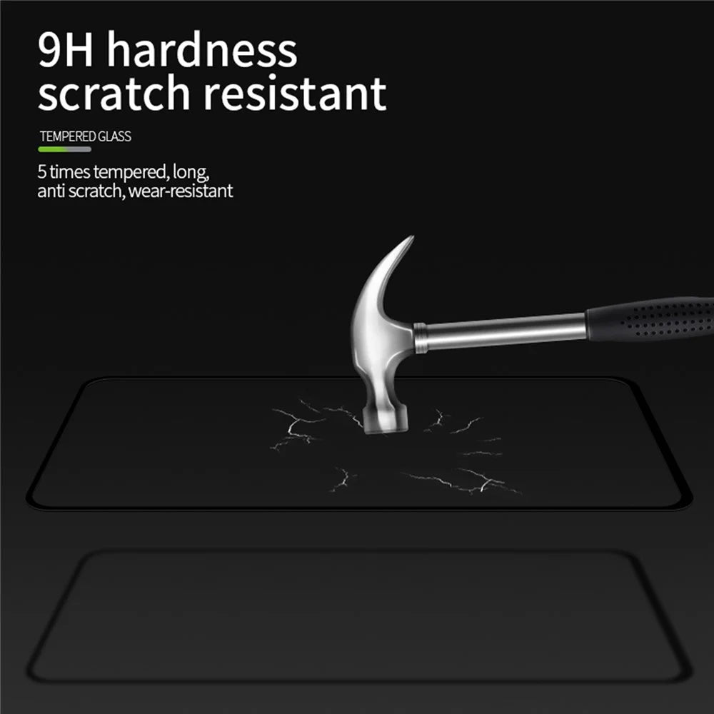 PINWUYO JK Tempered Glass Film Series-2 for Realme C67 5G Full Screen Protector Anti-explosion - 6