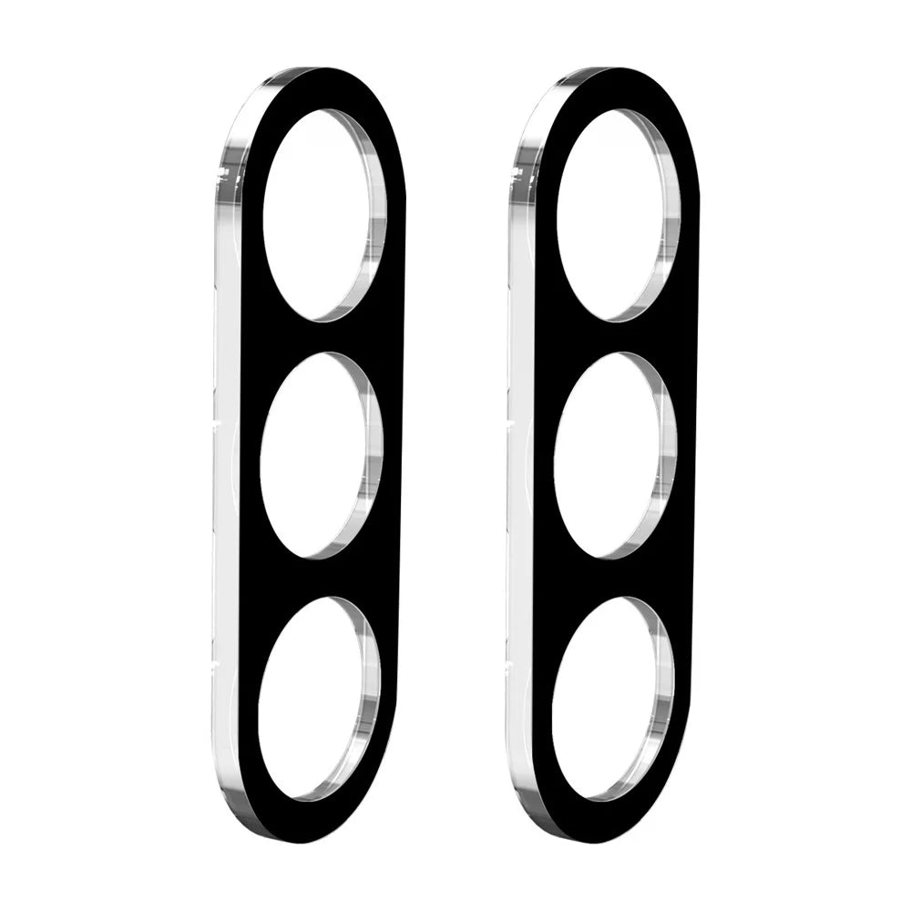 ENKAY HAT PRINCE 2Pcs For Samsung Galaxy A35 5G Tempered Glass Camera Lens Protector - Black - 1