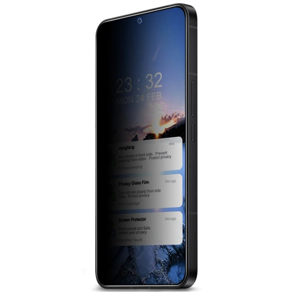 IMAK For Samsung Galaxy S24+ Anti-spy Screen Protector Tempered Glass Sensitive Touch Film - 6