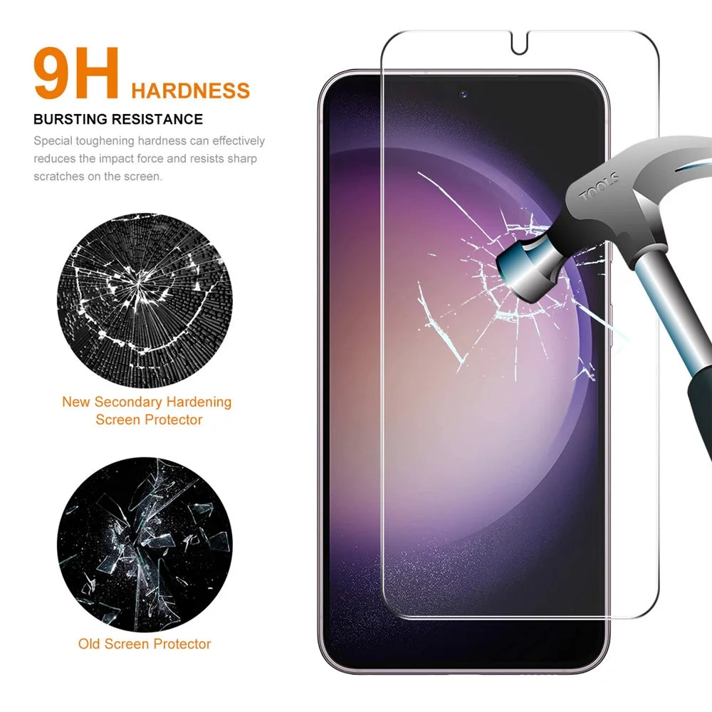 ENKAY HAT PRINCE for Samsung Galaxy S25+ / S24+ Full Glue Screen Protector 0.18mm Ultra Thin (Fingerprint Unlock) - 2